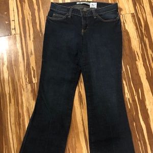 Gap Ultra Low Rise boot cut jeans. Size 4 L (long)